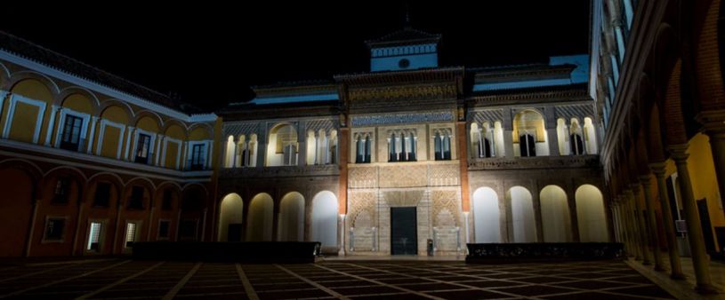 Visitas nocturnas teatralizadas Reales Alcázares de Sevilla