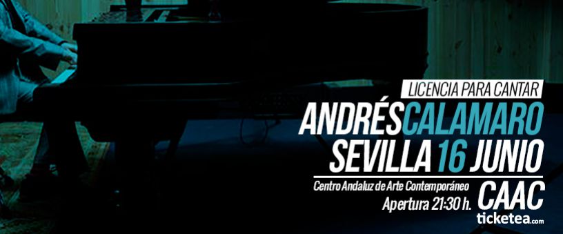 Concierto de Andrés Calamaro en Sevilla 2016.