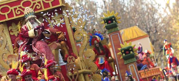 Cabalgata de los Reyes Magos en Sevilla 2017