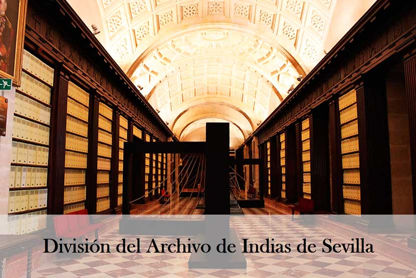 How is the Archive of the Indies of Seville divided